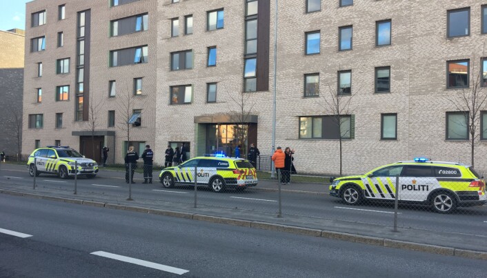 Angrepet skjedde i Grenseveien på Hasle. Angrepet skjedde i Grenseveien på Hasle.
