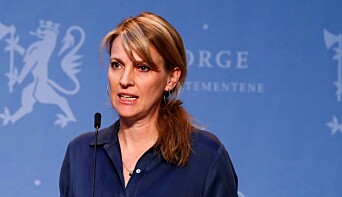 Line Vold fra Folkehelkseinstituttet på den daglige pressekonferansen om korona-situasjonen. Line Vold fra Folkehelkseinstituttet på den daglige pressekonferansen om korona-situasjonen.