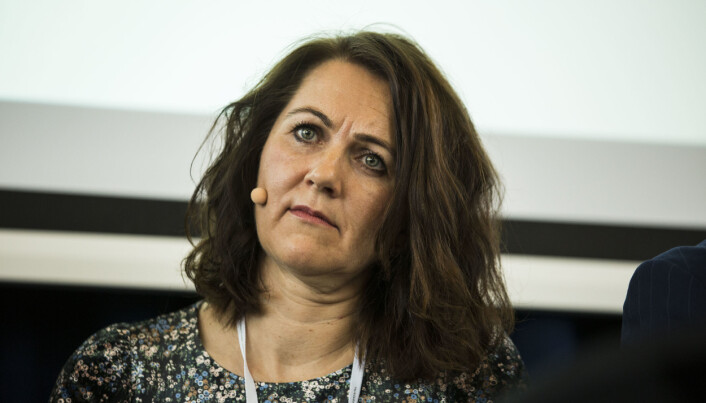 — I den situasjonen Norge og verden befinner seg i nå er det viktigere enn noen gang at befolkningen får mest mulig informasjon om det som skjer, sier Redaktørforeningens Reidun Kjelling Nybø. — I den situasjonen Norge og verden befinner seg i nå er det viktigere enn noen gang at befolkningen får mest mulig informasjon om det som skjer, sier Redaktørforeningens Reidun Kjelling Nybø.