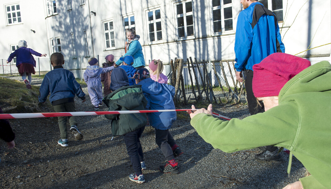 – Det beste for barna, økonomien og felleskapet er å sette en stopper for profitt i barnehagene, mener Inga Marte Thorkildsen. – Det beste for barna, økonomien og felleskapet er å sette en stopper for profitt i barnehagene, mener Inga Marte Thorkildsen.