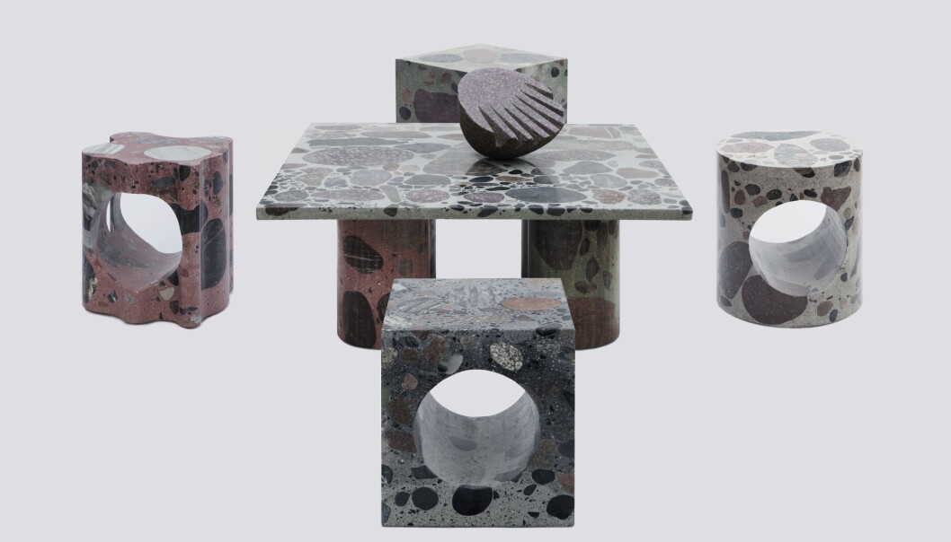 Sittegruppen til kunstner Tron Meyer er kjøpt inn. En steinskulptur som hyller norsk brutalistisk arkitektur fra 1950- og 60-tallet. Sittegruppen til kunstner Tron Meyer er kjøpt inn. En steinskulptur som hyller norsk brutalistisk arkitektur fra 1950- og 60-tallet.