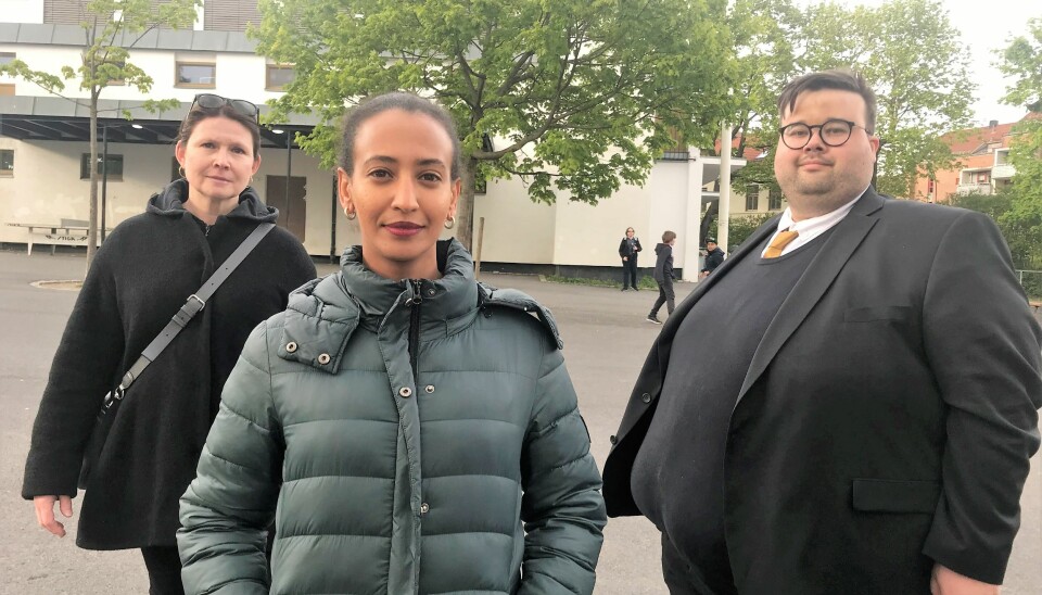 Gry Bruland Larsen, Almaz Asfaha og Jørgen Foss reagerer sterkt på Rødts kritikk av ungdomstiltakene i bydel Sagene.