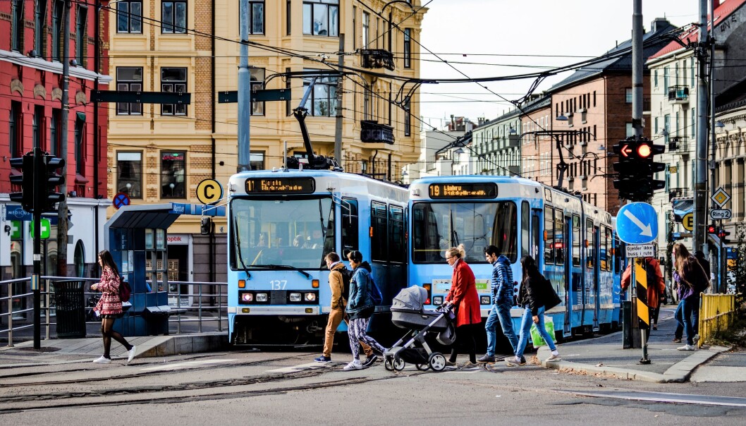 Fra 18. mai får trikken nytt kjøremønster en rekke steder i byen. Fra 18. mai får trikken nytt kjøremønster en rekke steder i byen.