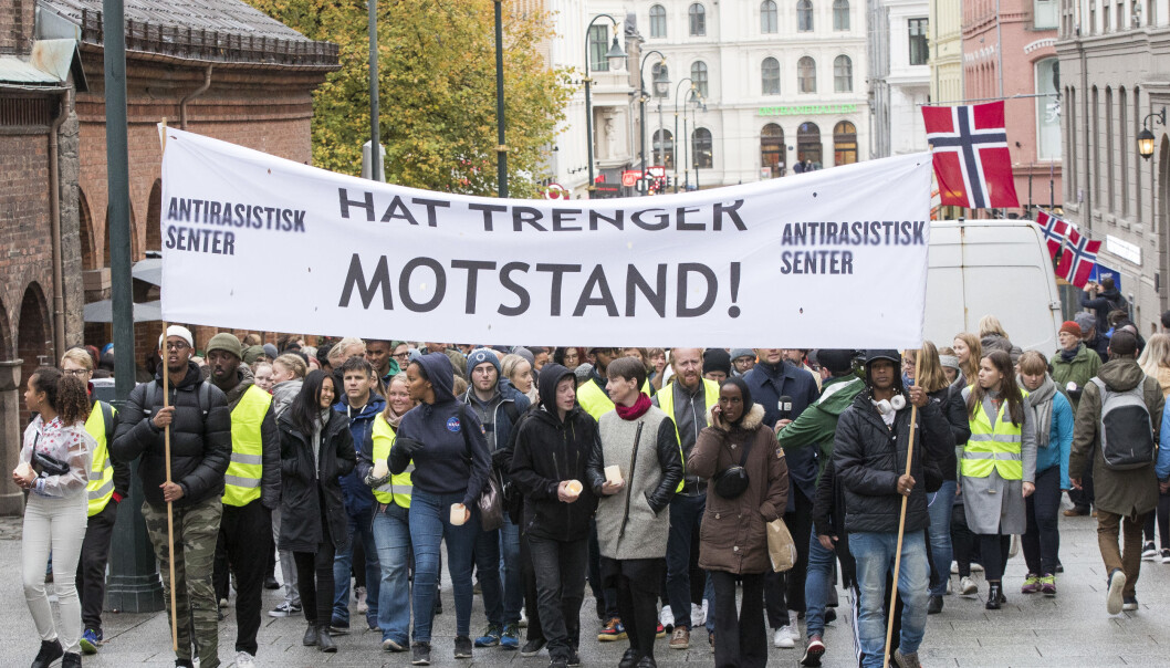 Lysmarkering mot rasisme til minne om Johanne Zhangjia Ihle-Hansen. Lysmarkering mot rasisme til minne om Johanne Zhangjia Ihle-Hansen.