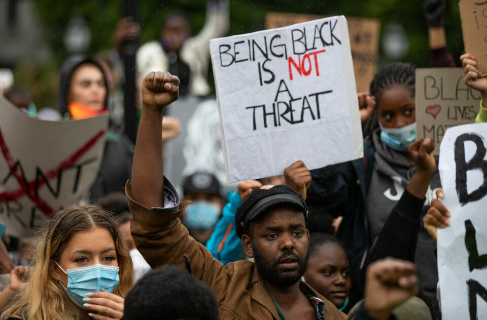 Black lives matter. Foto: André Kjernsli