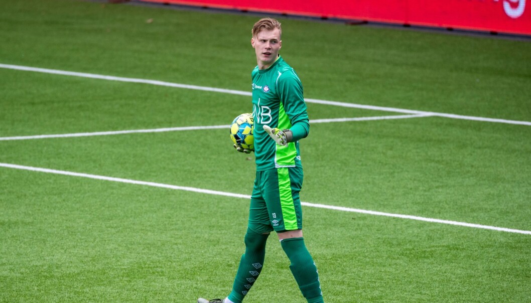 19-åringen Kristoffer Klaesson voktet VIF-målet mot Bodø/Glimt, og danker trolig ut veteran Adam Larsen Kwarasey i serieåpningen. 19-åringen Kristoffer Klaesson voktet VIF-målet mot Bodø/Glimt, og danker trolig ut veteran Adam Larsen Kwarasey i serieåpningen.