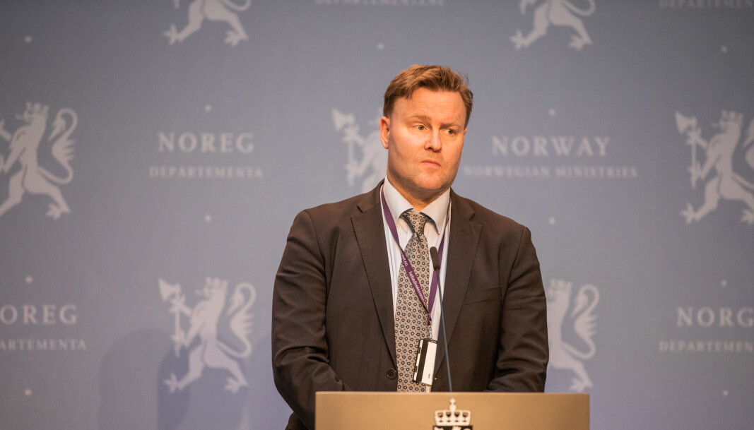 Assisterende helsedirektør Espen Rostrup Nakstad. Assisterende helsedirektør Espen Rostrup Nakstad.