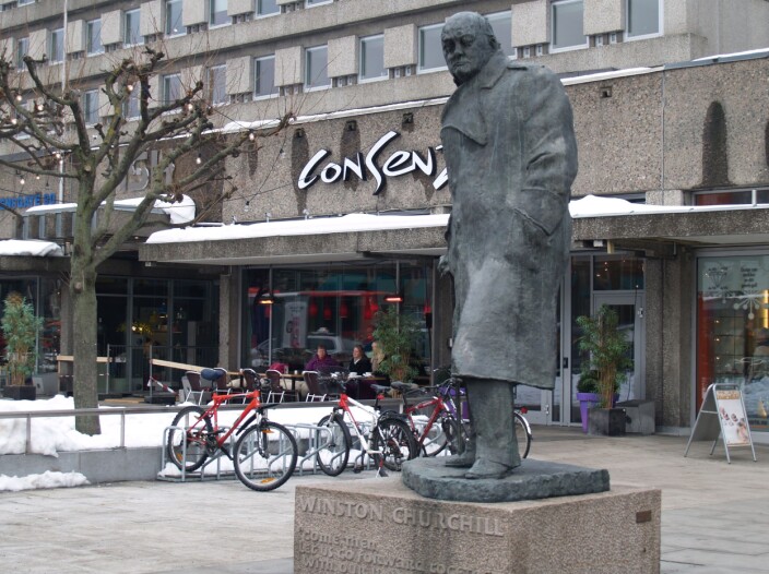 Churchill kom med en rekke rasistiske utsagn rettet mot ulike folkegrupper og skal ha ment at den hvite rasen var de andre overlegen. Churchill kom med en rekke rasistiske utsagn rettet mot ulike folkegrupper og skal ha ment at den hvite rasen var de andre overlegen.