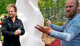 Brødre og kunstner-duo - Vebjørn (til v.) og Eimund Sand. Brødre og kunstner-duo - Vebjørn (til v.) og Eimund Sand.