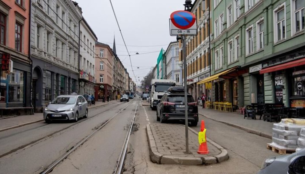 Thorvald Meyers gate før oppgraderingen startet. Arbeidet er planlagt ferdigstilt i 2021, opplyser Oslo kommune. Thorvald Meyers gate før oppgraderingen startet. Arbeidet er planlagt ferdigstilt i 2021, opplyser Oslo kommune.