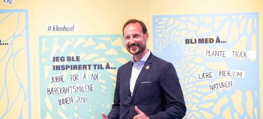 Kronprins Haakon var æresgjest da Klimahuset på Tøyen åpnet etter koronaforsinkelse