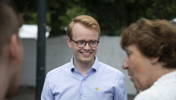 Festivalsjef Fredrik Dreyer i Oslo Pride. Festivalsjef Fredrik Dreyer i Oslo Pride.