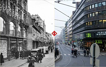 Fotograf Morten Larød viser hvordan Oslo så ut før og nå