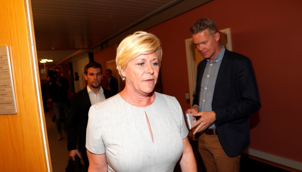 I norske partier er det nærmest en selvfølge at partilederen topper stortingslista i sitt fylke. Nå åpner Oslo Frps leder for å vrake Siv Jensen fra førsteplass neste høst. I norske partier er det nærmest en selvfølge at partilederen topper stortingslista i sitt fylke. Nå åpner Oslo Frps leder for å vrake Siv Jensen fra førsteplass neste høst.