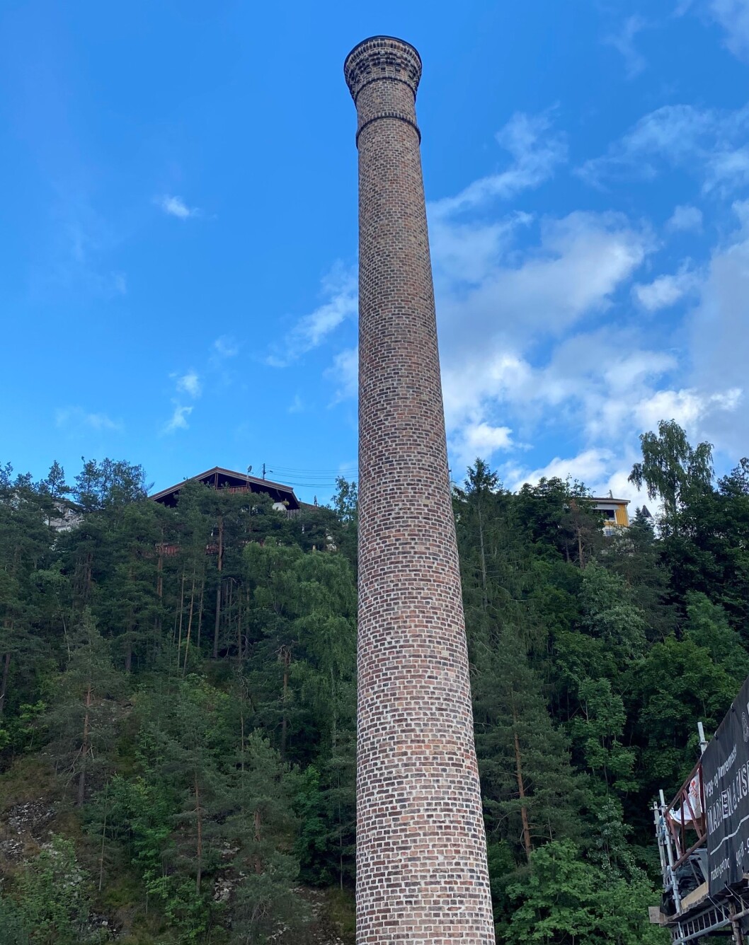 En av byens flotteste piper er arven etter industrihistorien i denne delen av Oslo. En av byens flotteste piper er arven etter industrihistorien i denne delen av Oslo.
