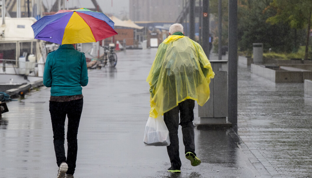 Mens juni var rekordvarm i Oslo, var det usedvanlig regnfullt i juli, viser værdata fra Meteorologisk institutt. Mens juni var rekordvarm i Oslo, var det usedvanlig regnfullt i juli, viser værdata fra Meteorologisk institutt.