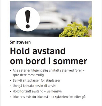 Ny plakat henges opp iløpet av helgen. Ny plakat henges opp iløpet av helgen.