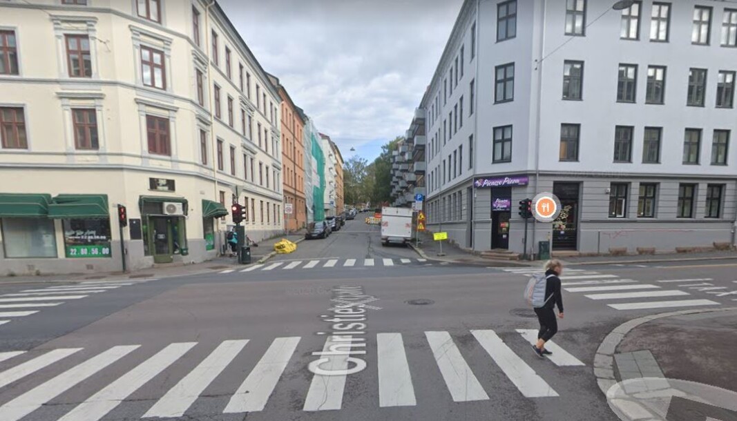 Brannen oppsto i Christies gate, som går øverst på Grünerløkka. Brannen oppsto i Christies gate, som går øverst på Grünerløkka.