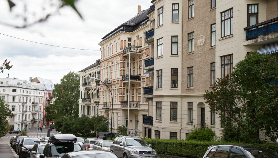 Salget av kostbare luksusboliger går så det suser for tiden. På bildet ser vi Thomas Heftyes på Frogner i Oslo, en av Oslo dyreste adresser.