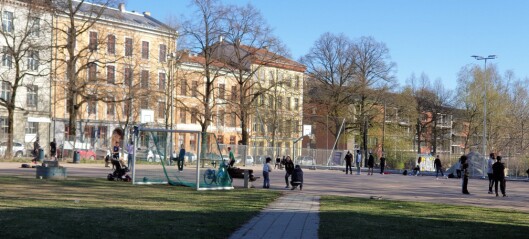 Vektere skal sørge for ro og trygghet rundt Grünerhagen ballplass Vektere skal sørge for ro og trygghet rundt Grünerhagen ballplass