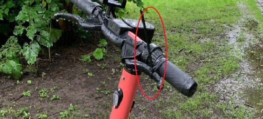 Sabotasje mot elsparkesykler ved Akerselva: - Håndbrems stripset fast på titalls sykler