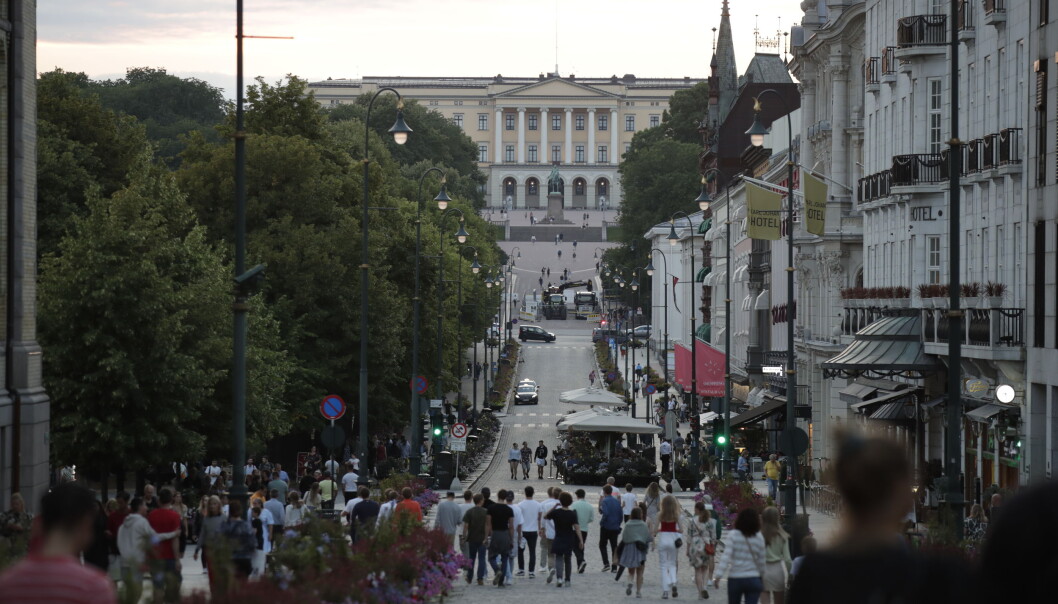 Oslo har 22,49 smittede per 100.000 innbyggere, som betyr at kommunen er «rødt» ifølge FHIs krav til andre land. Oslo har 22,49 smittede per 100.000 innbyggere, som betyr at kommunen er «rødt» ifølge FHIs krav til andre land.