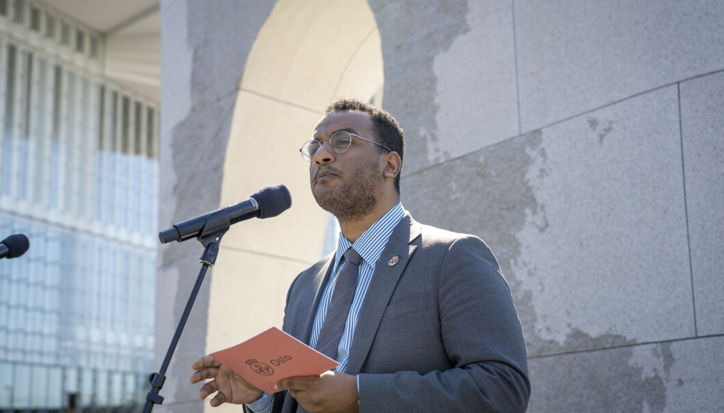 — Kulturlivet har en veldig vanskelig situasjon i år, og dette rammer mange kunstnere, sier kulturbyråd Omar Samy Gamal (SV). — Kulturlivet har en veldig vanskelig situasjon i år, og dette rammer mange kunstnere, sier kulturbyråd Omar Samy Gamal (SV).