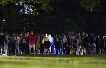 Oslo-politiet stanset i natt store fester i Stensparken og på St. Hanshaugen. Vurderer aksjon mot privatfester