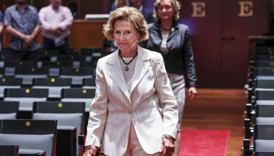Dronning Sonja var til stede under sesongåpningen for Filharmonien i Oslo konserthus Dronning Sonja var til stede under sesongåpningen for Filharmonien i Oslo konserthus