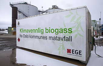 Her skulle det lages biogass av oslofolks matavfall. I stedet fakles nesten 40 prosent rett opp pipa