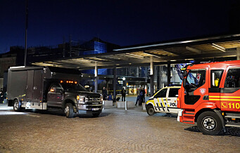 Politiet slår fast at bombetrussel var falsk: - All trafikk ved Oslo S kan snart gå som normalt