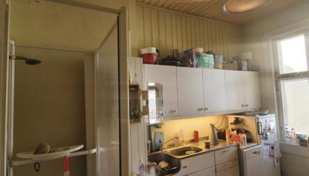 Hva med en dusj på kjøkkenet? Hva med en dusj på kjøkkenet?