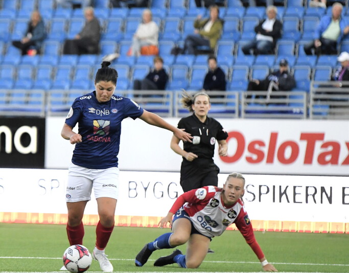 — Dette laget begynner å få en herlig vinnermentalitet, mener Dejana Stefanovic. — Dette laget begynner å få en herlig vinnermentalitet, mener Dejana Stefanovic.