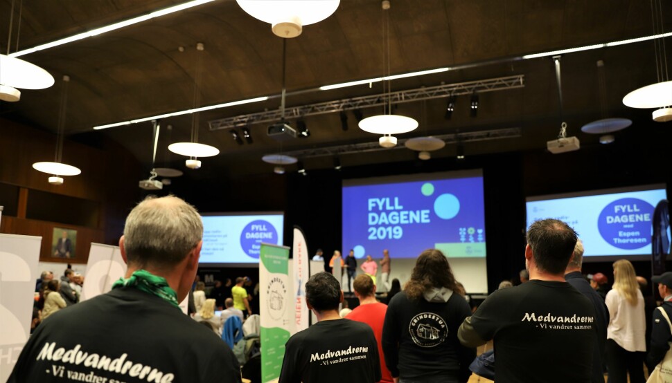 Over 700 personer var innom Fyll Dagene i Oslo i 2019. 60 ulike aktører stilte ut.
