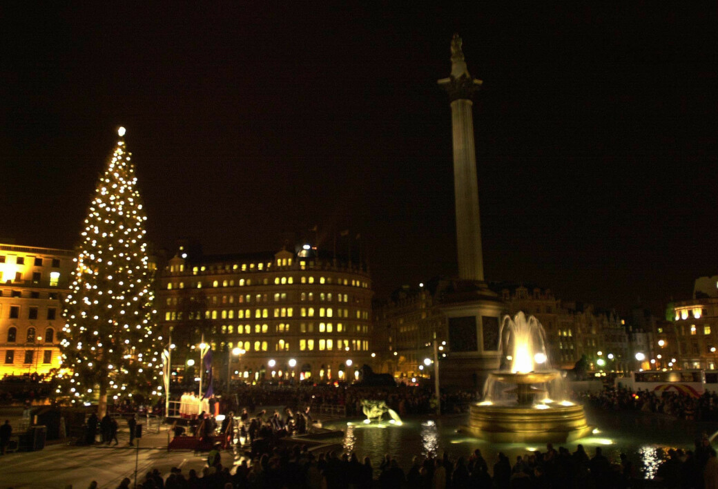 I 73 år har Oslo sendt juletre til London der det har stått på Trafalgar Square under oppsyn av Lord Nelson-statuen.