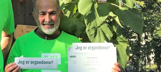 Reza (60) lever med en ny lever. Nå fronter han Sagene-aksjon for organdonasjon Reza (60) lever med en ny lever. Nå fronter han Sagene-aksjon for organdonasjon