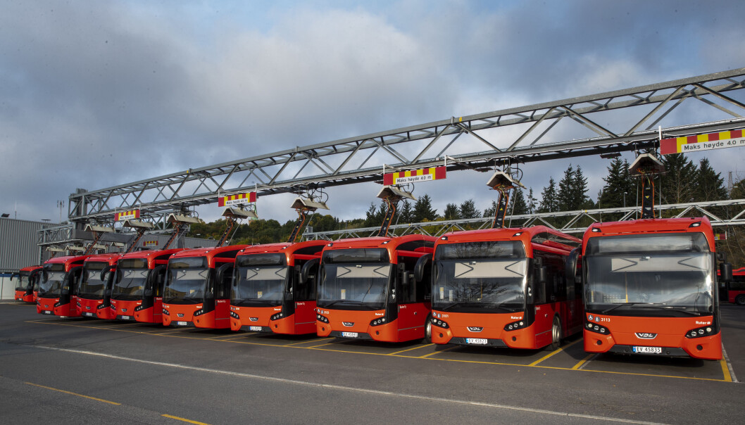 3800 bussjåfører er tatt ut i streik og store deler av Oslo og Viken er rammet. Bussene står som her på Ulven i Oslo. 3800 bussjåfører er tatt ut i streik og store deler av Oslo og Viken er rammet. Bussene står som her på Ulven i Oslo.