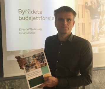 – Vi forventer å få full dekning fra staten til de økte utgiftene våre på grunn av korona, sier Einar Wilhelmsen – Vi forventer å få full dekning fra staten til de økte utgiftene våre på grunn av korona, sier Einar Wilhelmsen