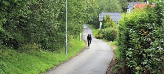 Fra Klemetsrud til Skulleruddumpa på sykkel. Trygg og lett innfart til Oslo sørfra
