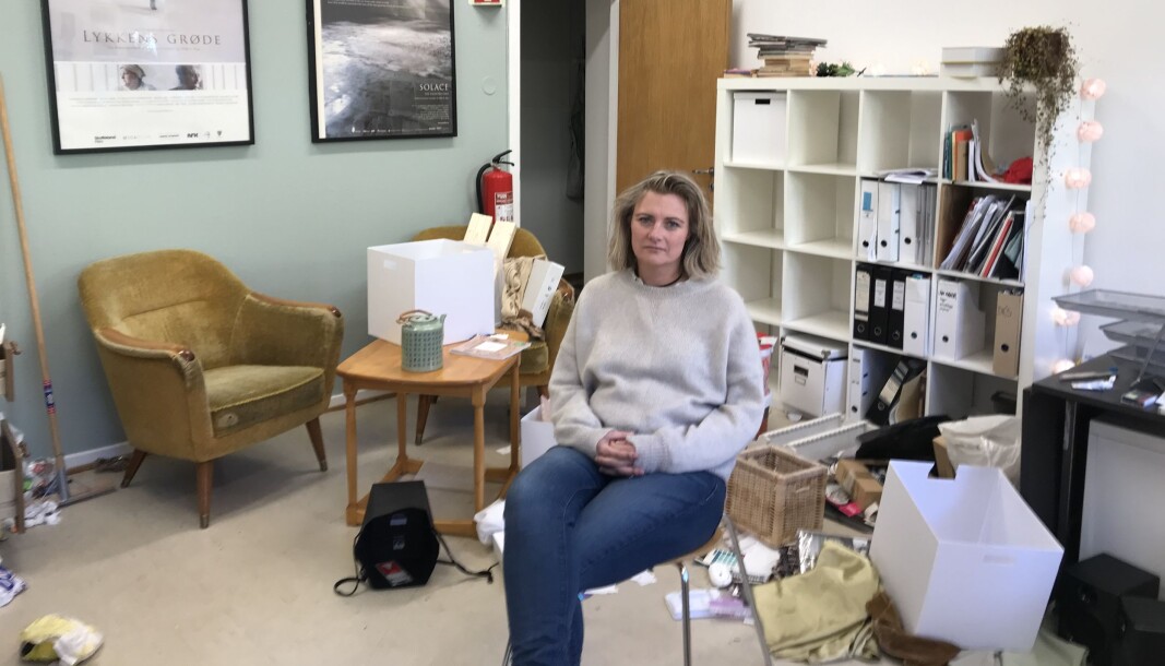 Innbruddstyver har tatt seg inn i et kontorlokale på Torshov. Leietaker Karoline Grindaker er svært opprørt. Hun og de andre leietakerne setter pris på alle mulige tips i saken. Innbruddstyver har tatt seg inn i et kontorlokale på Torshov. Leietaker Karoline Grindaker er svært opprørt. Hun og de andre leietakerne setter pris på alle mulige tips i saken.