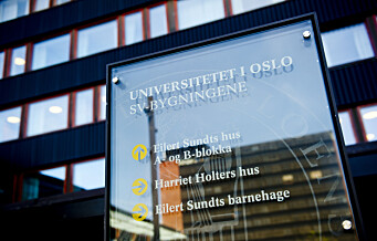 Miljøsjefen ved Universitetet i Oslo slutter i protest