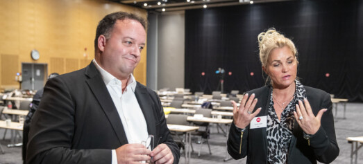 FNB-strid avblåst: Cecilie Lyngby og Frode Myrhol deler jobben som partileder