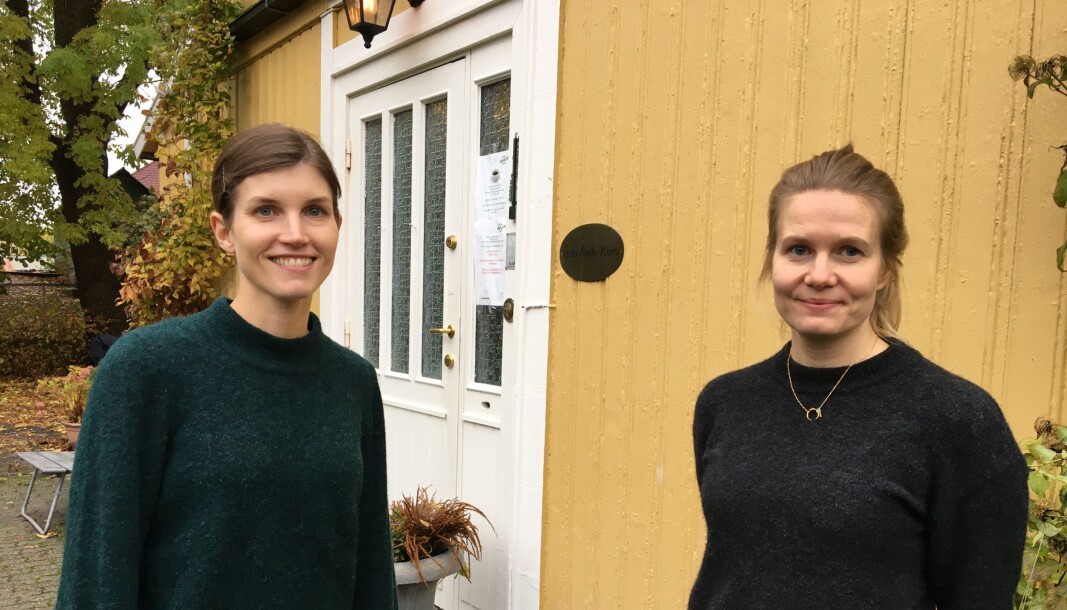 Frvillighetskoordinator Ingrid Bergande (til venstre) og folkehelsekoordinator Ida Pedersen, i Bydel Frogner, gleder seg til å se hvem som vil bli nominert til årets tolkehelse- og frivillighetspris. Frvillighetskoordinator Ingrid Bergande (til venstre) og folkehelsekoordinator Ida Pedersen, i Bydel Frogner, gleder seg til å se hvem som vil bli nominert til årets tolkehelse- og frivillighetspris.