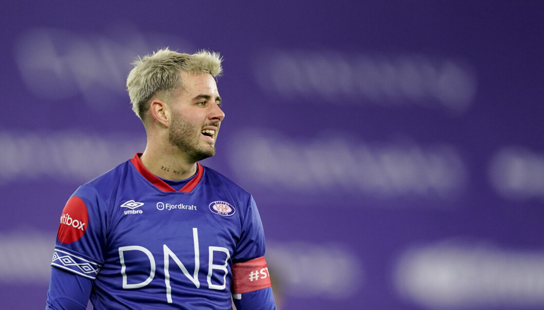 – Det føles veldig bra, Vålerenga er klubben i mitt hjerte, sier Aron Dønnum. – Det føles veldig bra, Vålerenga er klubben i mitt hjerte, sier Aron Dønnum.