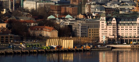 Tomteprisen for ny brannstasjon ved Langkaia blir på over 50 millioner kroner Tomteprisen for ny brannstasjon ved Langkaia blir på over 50 millioner kroner