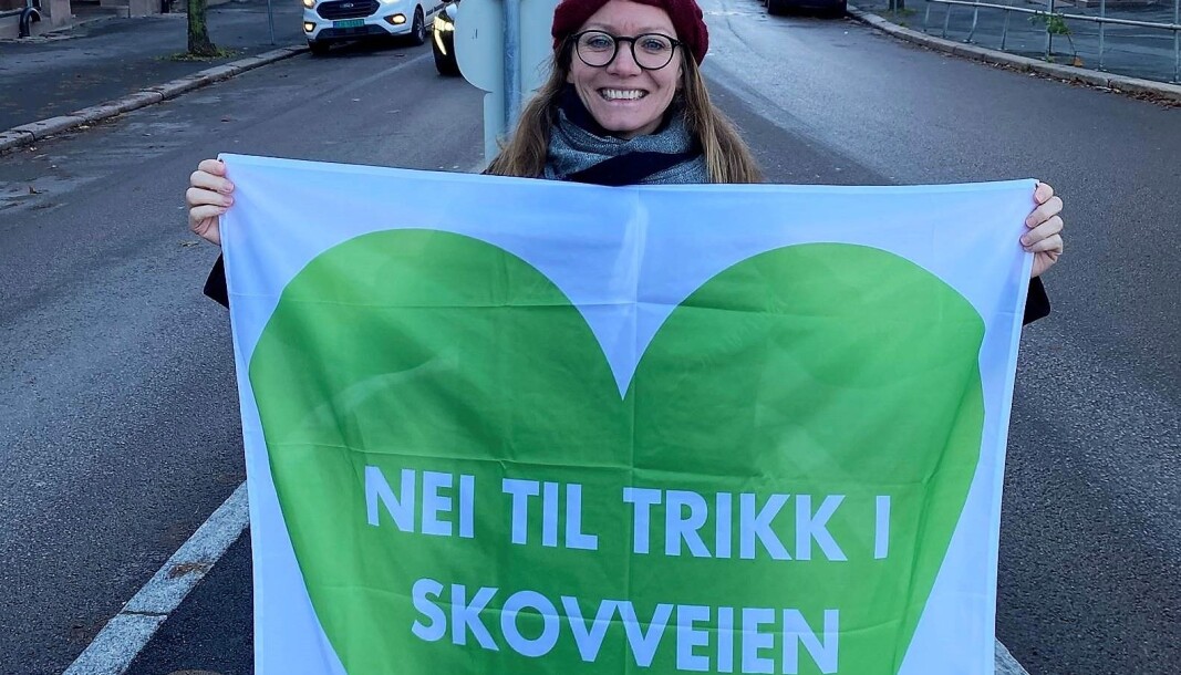 Katinka Mørch Granberg og Skovveien velforening er sterkt imot trikk at Briskebytrikken flyttes til Skovveien. Katinka Mørch Granberg og Skovveien velforening er sterkt imot trikk at Briskebytrikken flyttes til Skovveien.