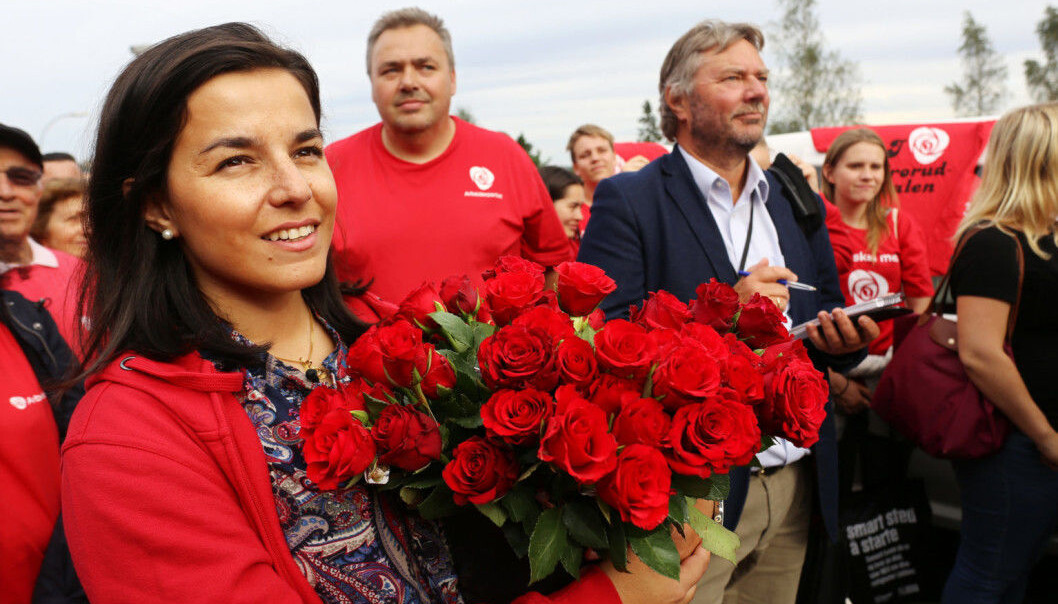 Zaineb Al-Samarai har også bakgrunn som leder av Holmlia Sportsklubb. Nå må juristen trolig slåss for en andreplass på Oslo Aps stortingsliste. Zaineb Al-Samarai har også bakgrunn som leder av Holmlia Sportsklubb. Nå må juristen trolig slåss for en andreplass på Oslo Aps stortingsliste.