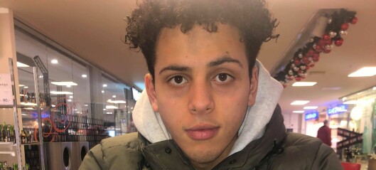 Støttemarkering for Mustafa Hasan (18) som skal sendes ut av Norge