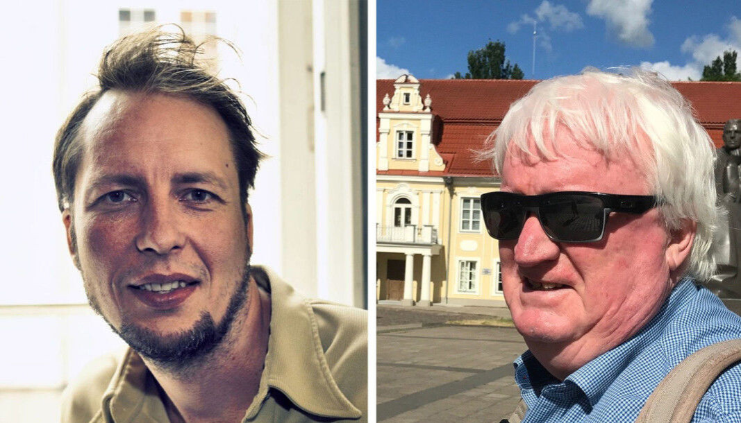 VårtOslo-redaktør Vegard Velle (t.v.) og redaktør i Radio Riks Oslo, Knut Jeppsson, kjører felles morgensending hver dag klokka halv åtte. VårtOslo-redaktør Vegard Velle (t.v.) og redaktør i Radio Riks Oslo, Knut Jeppsson, kjører felles morgensending hver dag klokka halv åtte.