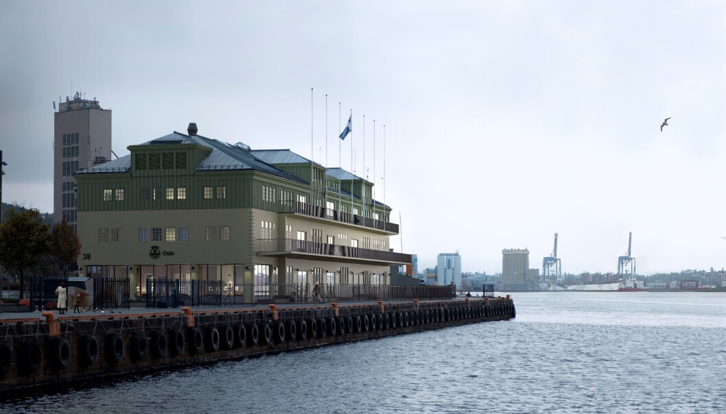 I 1987 ble Skur 38 rehabilitert og bygget om til kontorbygg for Oslo Havn. I 1987 ble Skur 38 rehabilitert og bygget om til kontorbygg for Oslo Havn.